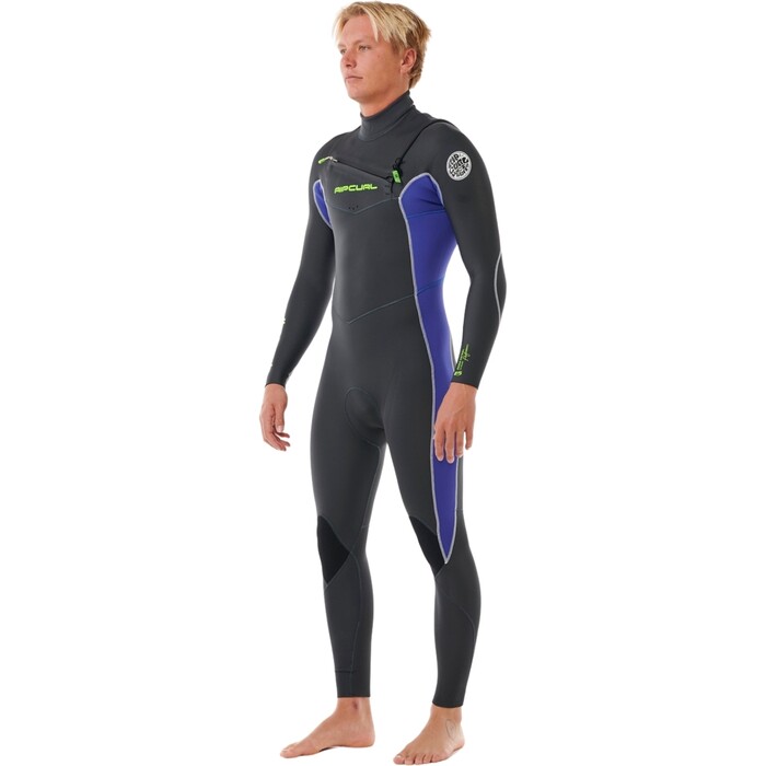 2024 Rip Curl Mens Dawn Patrol Performance 3/2mm Chest Zip Wetsuit 15EMFS - Wild Berry